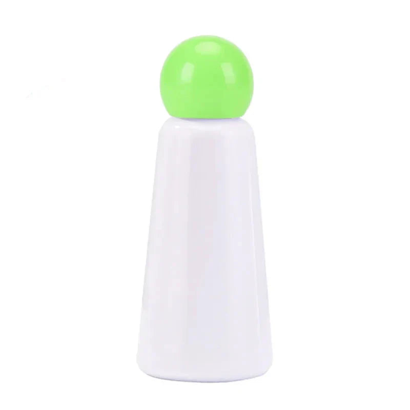 Botella de acero bicolor