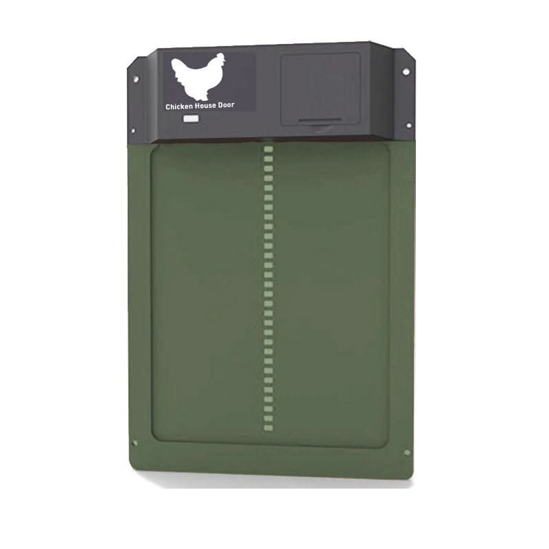 AUTOCOOP – Porte de poulailler automatique avec capteur de lumière et protection contre les intempéries