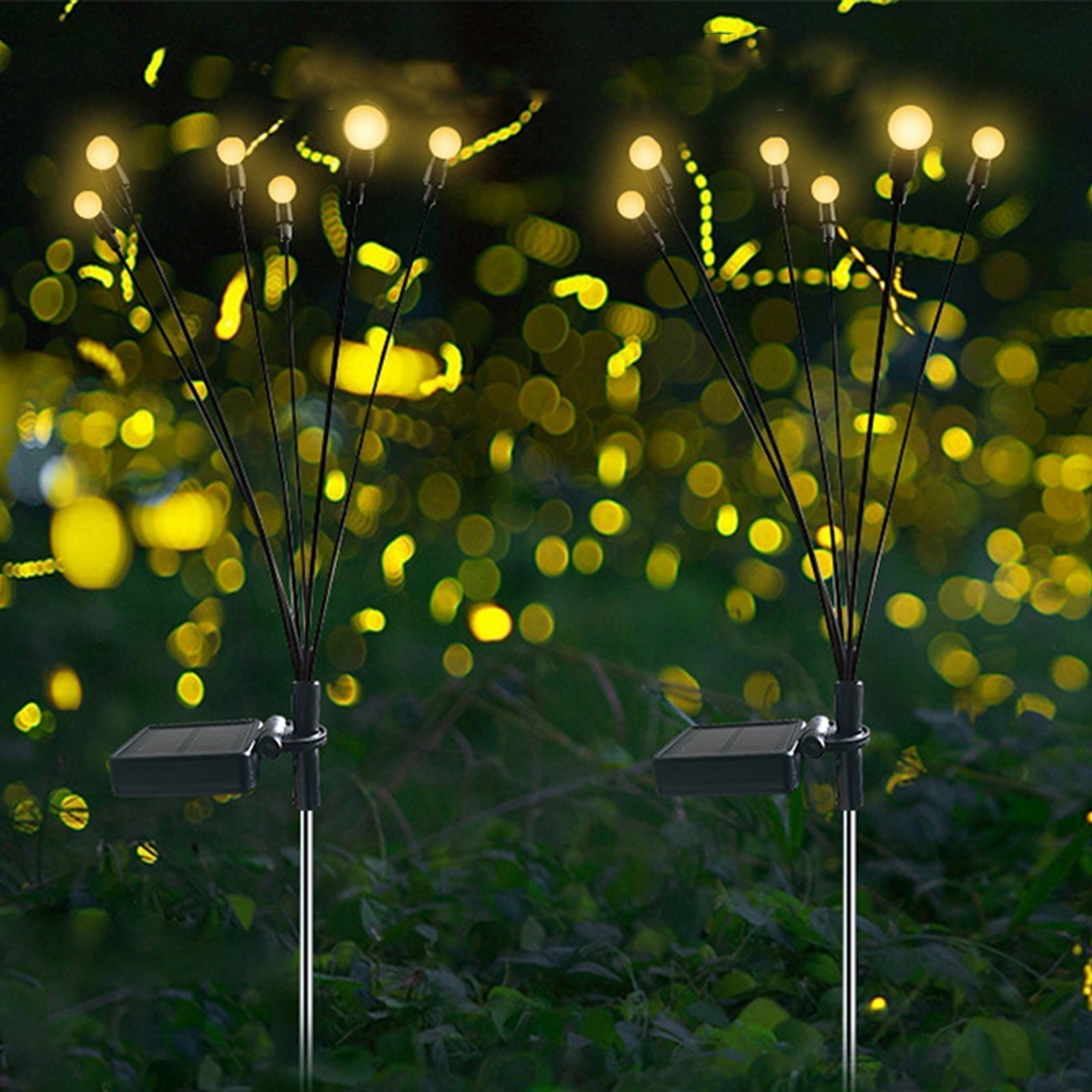 Luz Solar Firefly – Iluminación mágica para el jardín | 1+1 GRATIS