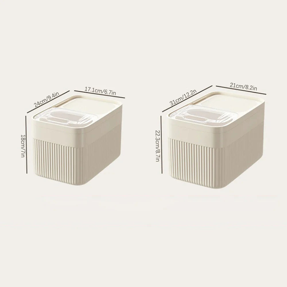 FutterBox FrischGut | Hermético y Protegido contra la Humedad | 5/10/15L | Para Comida de Perros y Gatos