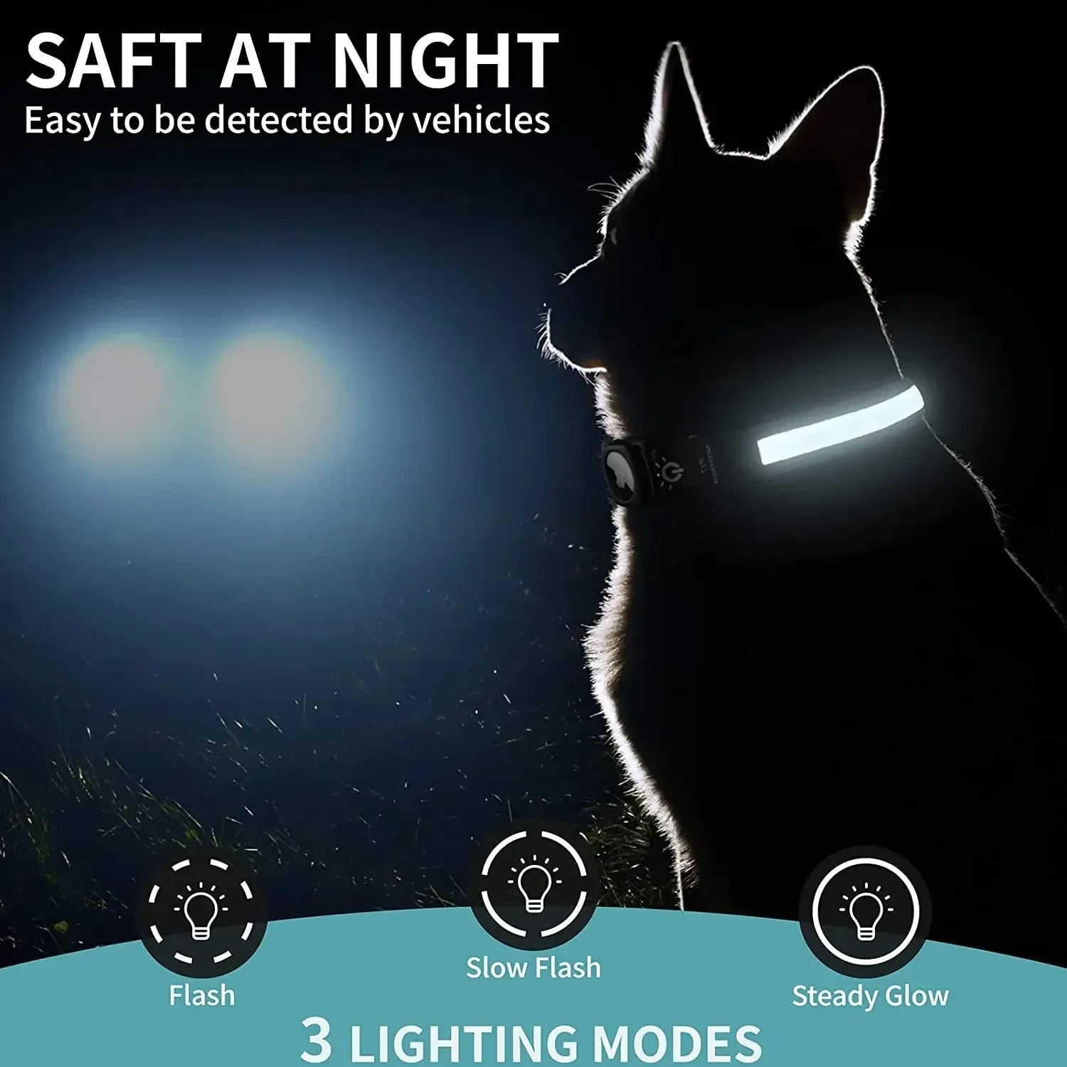 GlowTrack - Collar LED GPS