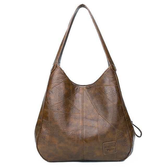 Bolso de piel sintética con gran capacidad