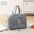 Lugviva Bolsa de Viaje Plegable para Mujeres | Gran Bolsa de Fin de Semana de Tela Oxford | Bolsa de Mano para Viajes, Uso Diario y Deporte