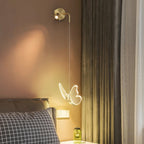 LumiFly – Lámpara de Pared en Forma de Mariposa con LED Integrado