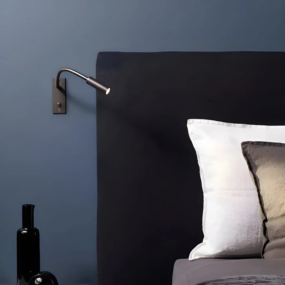 Lámpara de Pared con Brazo Flexible y Luz LED de Lectura