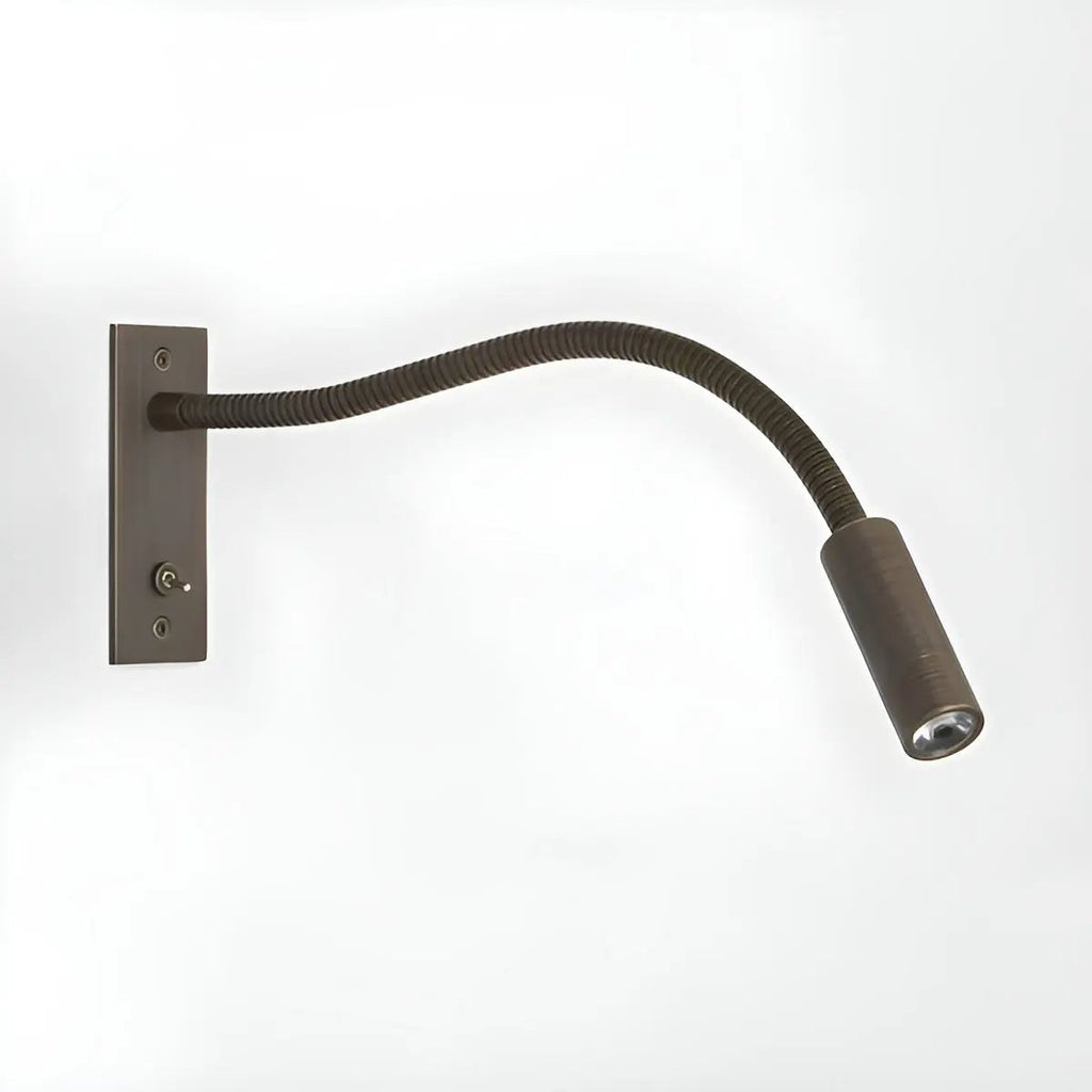 Lámpara de Pared con Brazo Flexible y Luz LED de Lectura