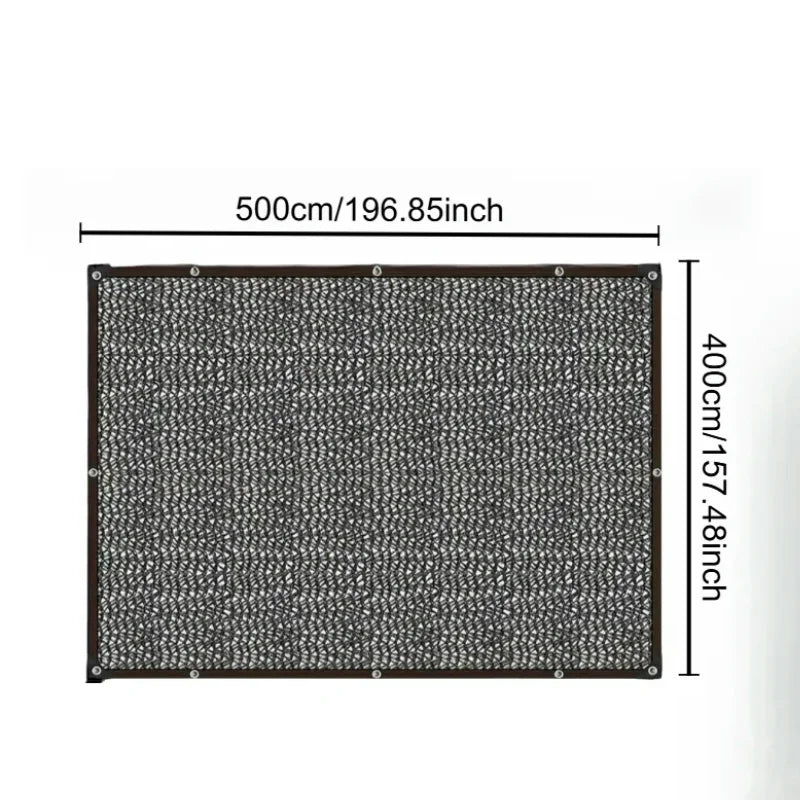 RED DE SOMBRA SHADEGUARD – 70–80% Protección Solar Para Invernaderos Y Jardines