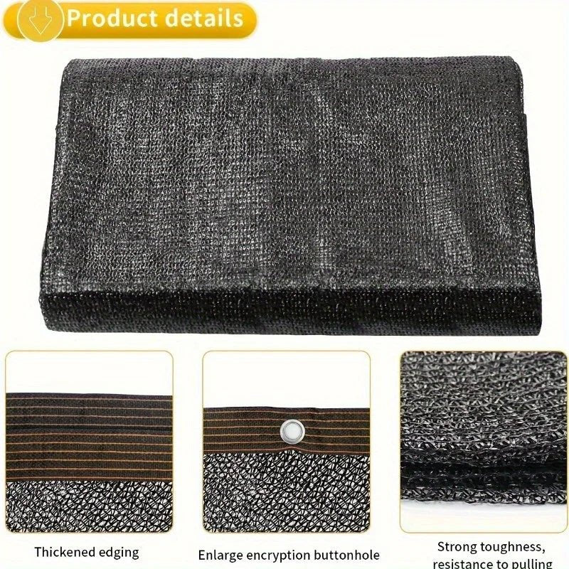 RED DE SOMBRA SHADEGUARD – 70–80% Protección Solar Para Invernaderos Y Jardines