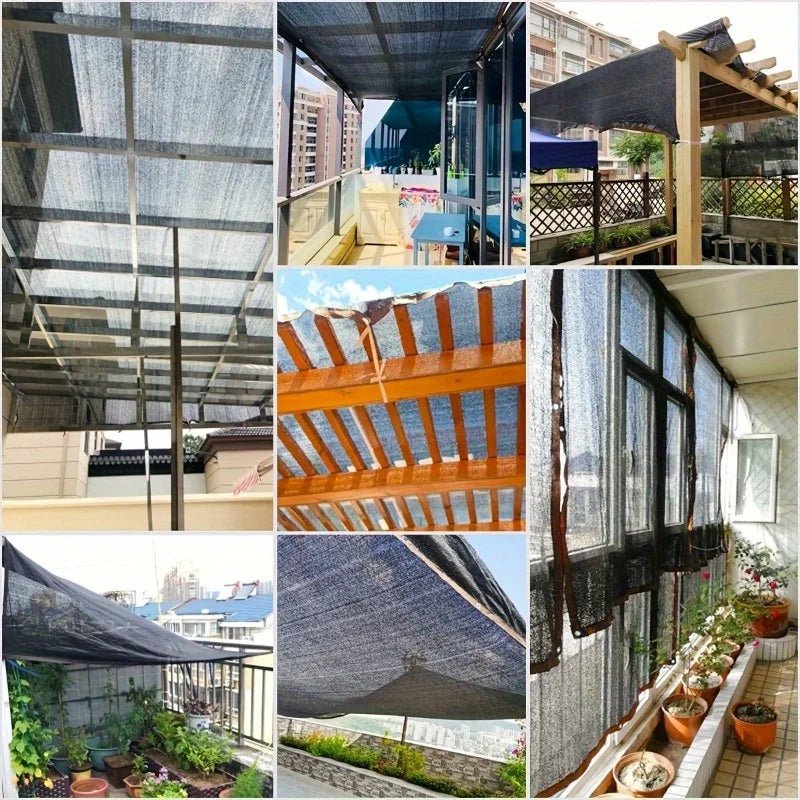 RED DE SOMBRA SHADEGUARD – 70–80% Protección Solar Para Invernaderos Y Jardines