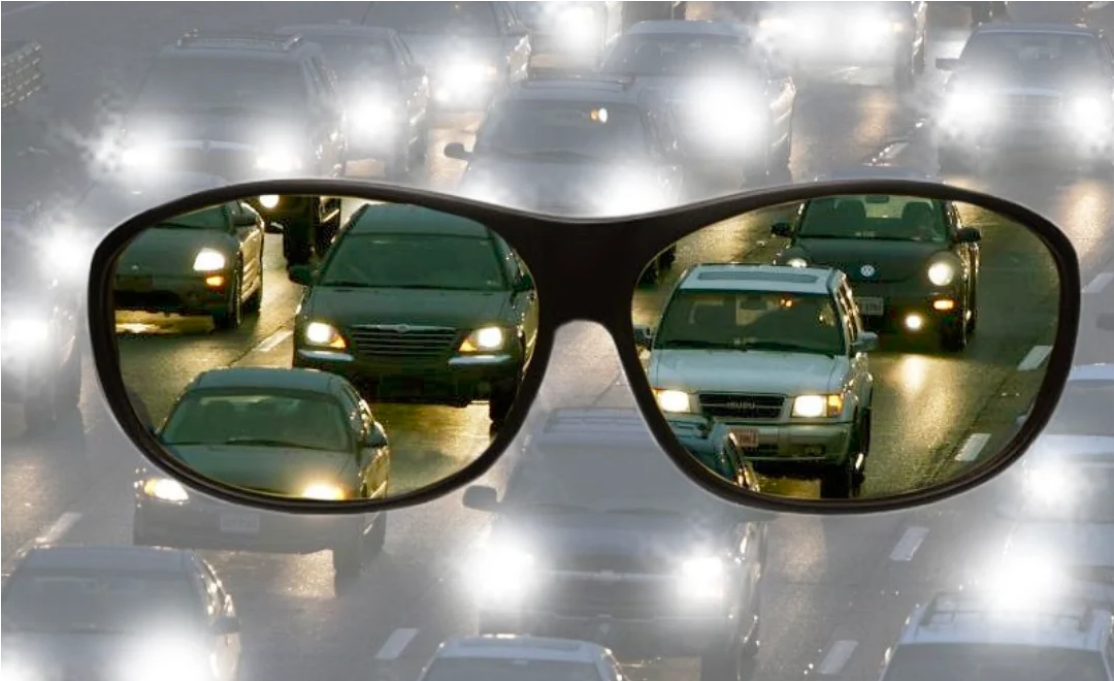 Gafas nocturnas con tecnología GlareCut (Conducción segura de noche)