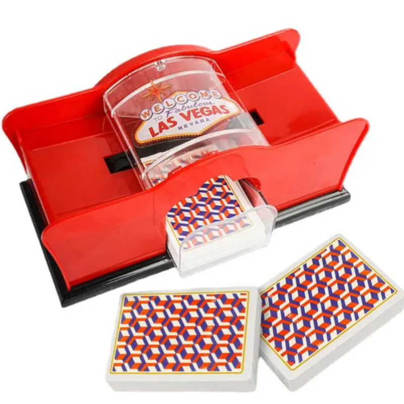 Mezcla tus cartas sin esfuerzo, con un solo gesto