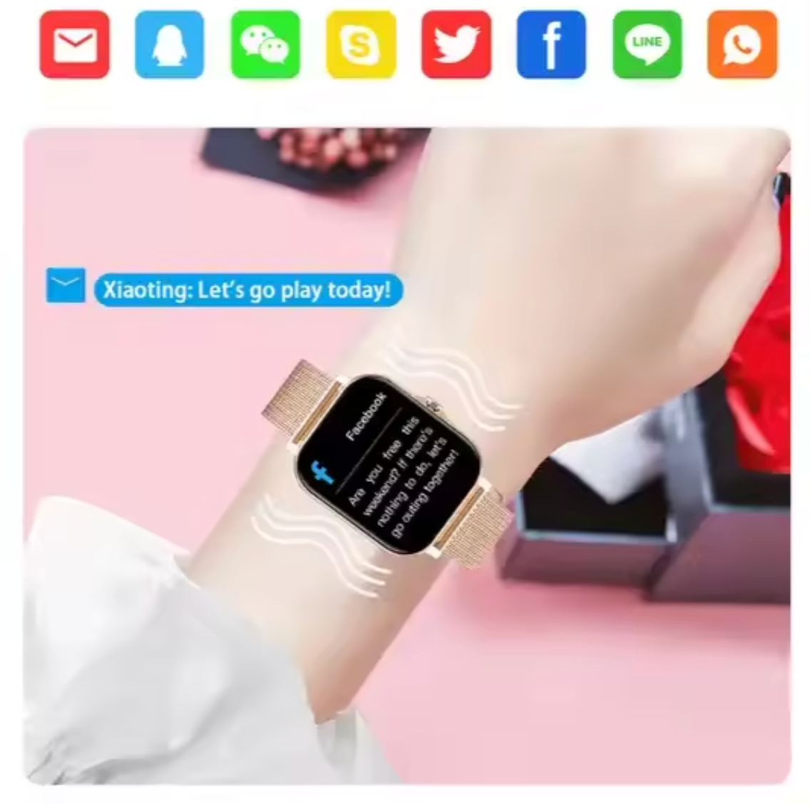 Reloj Inteligente para Mujeres
