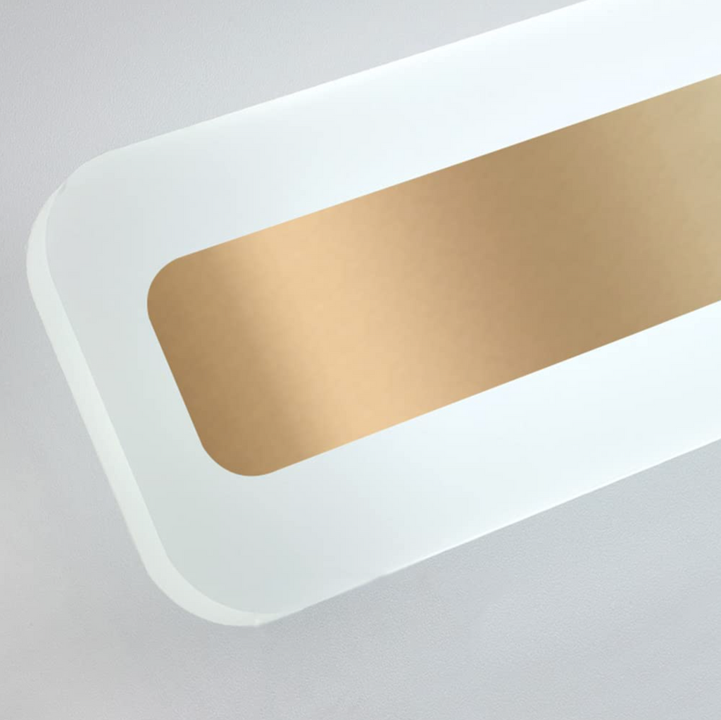 Lámpara de Pared para Espejo de Baño Elegante con Larga Luz de Vanity de Metal