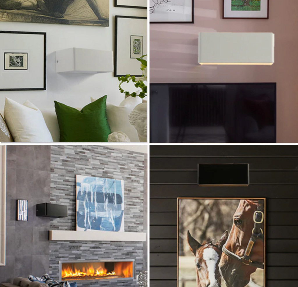 Luz de Pared con Sombra de Cubo Moderno para Interiores Elegantes
