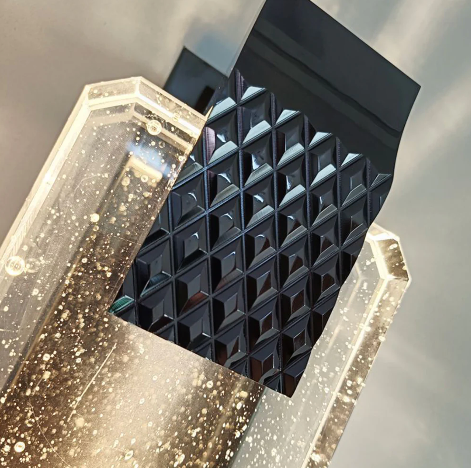 Luz de Pared de Cristal Elegante - Apliques Exquisitos para Espacios Lujosos
