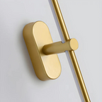 Luz de Pared LED de Hierro Elegante para Interiores de Baños Modernos