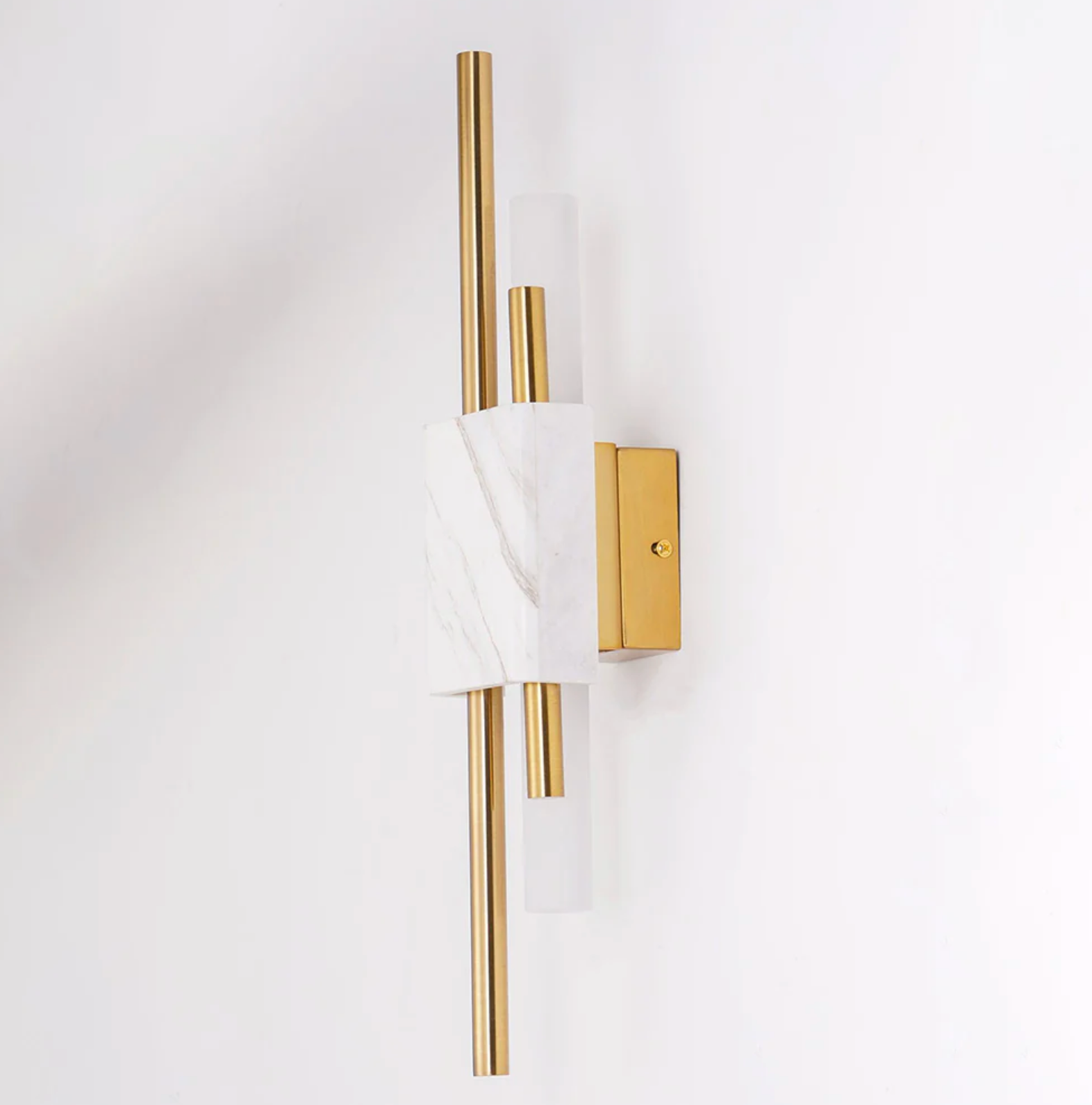 Apliques de Pared LED de Mármol - Iluminación Ambiental Elegante para Interiores Modernos