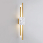 Apliques de Pared LED de Mármol - Iluminación Ambiental Elegante para Interiores Modernos