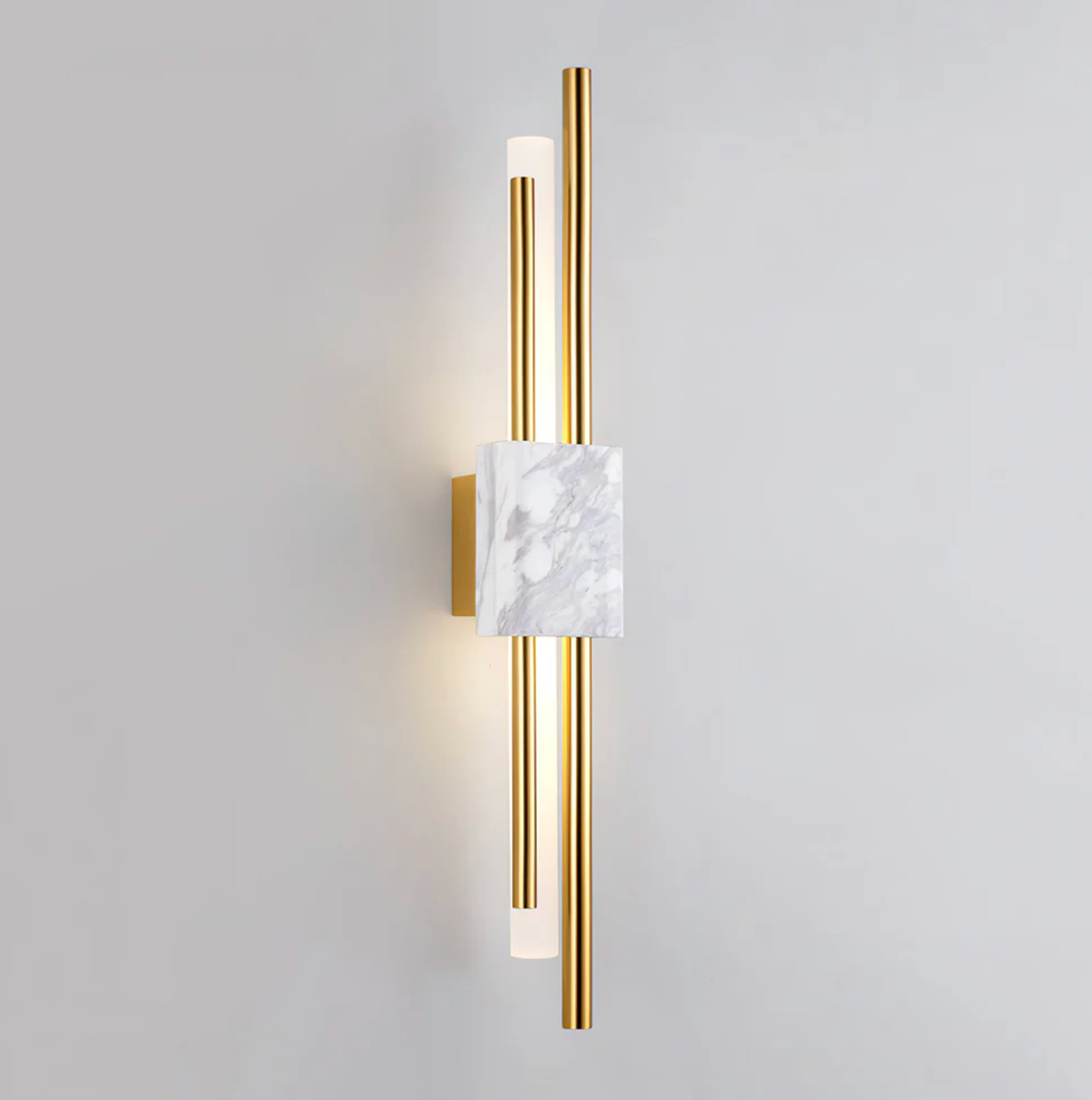Apliques de Pared LED de Mármol - Iluminación Ambiental Elegante para Interiores Modernos