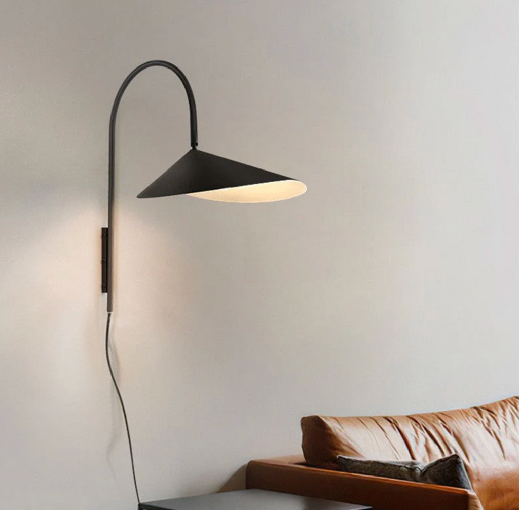 Lámpara de Pared de Pétalos Modernos - Aplique de Pared Ajustable para un Ambiente Acogedor