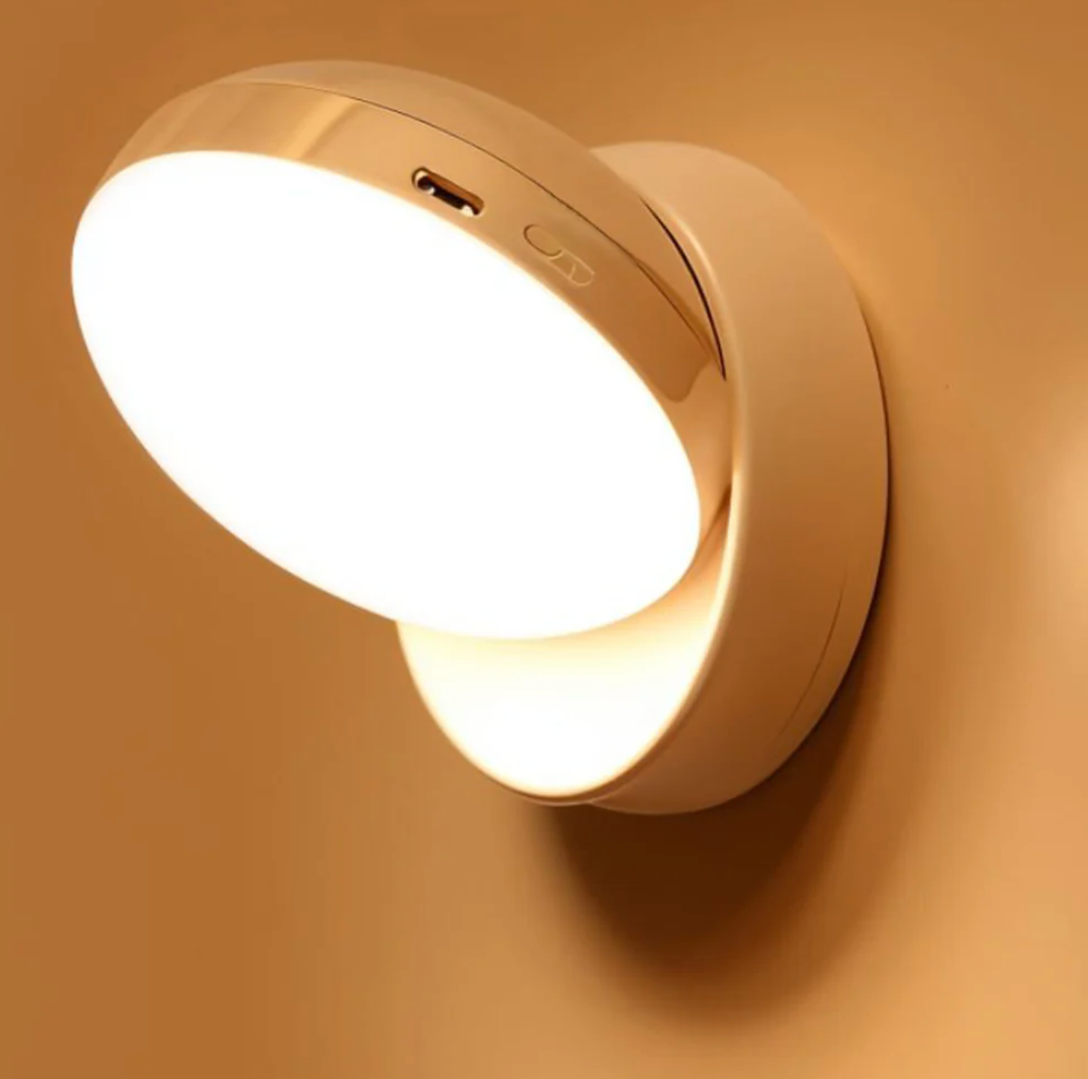 Oralee - Luz de Pared LED con Sensor de Movimiento Rotatable 360°