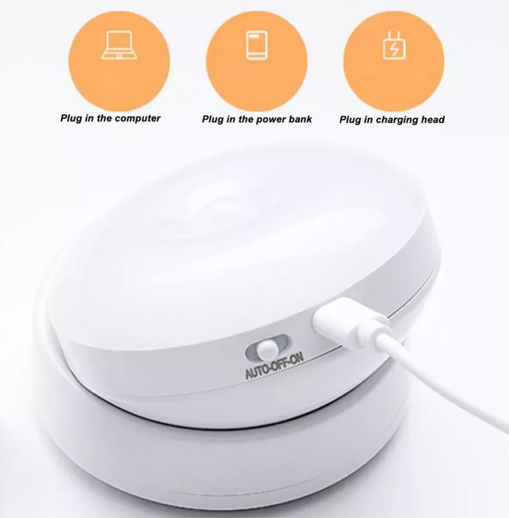 Oralee - Luz de Pared LED con Sensor de Movimiento Rotatable 360°