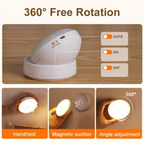 Oralee - Luz de Pared LED con Sensor de Movimiento Rotatable 360°