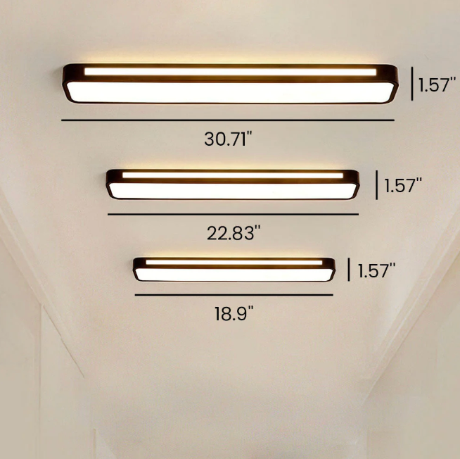 Luz de Techo Empotrada Lineal Runway - F fixture LED de Ambiance Ajustable