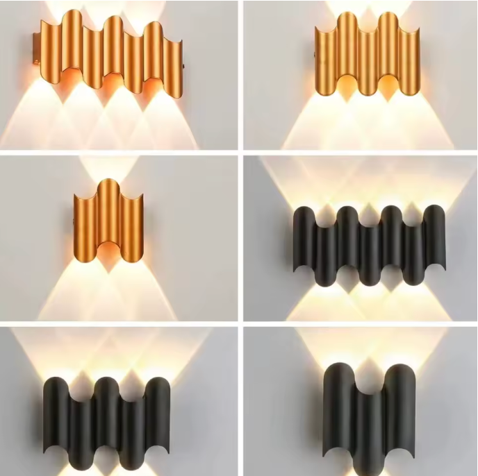 Lámpara de Pared LED Exterior Impermeable | Aplique de Aluminio Industrial para Espacios Exteriores