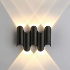 Lámpara de Pared LED Exterior Impermeable | Aplique de Aluminio Industrial para Espacios Exteriores
