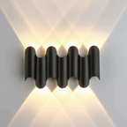 Lámpara de Pared LED Exterior Impermeable | Aplique de Aluminio Industrial para Espacios Exteriores