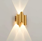 Lámpara de Pared LED Exterior Impermeable | Aplique de Aluminio Industrial para Espacios Exteriores