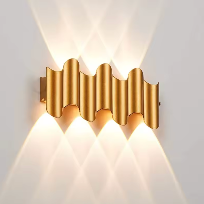 Lámpara de Pared LED Exterior Impermeable | Aplique de Aluminio Industrial para Espacios Exteriores
