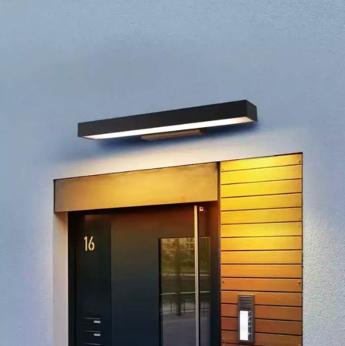 Lámpara de Pared Exterior Moderna | Luces LED a Prueba de Agua para Patios o Jardines