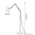 FlexoMemphis | Lámpara de Pie Moderna Ajustable y Vibrante para Sala de Estar