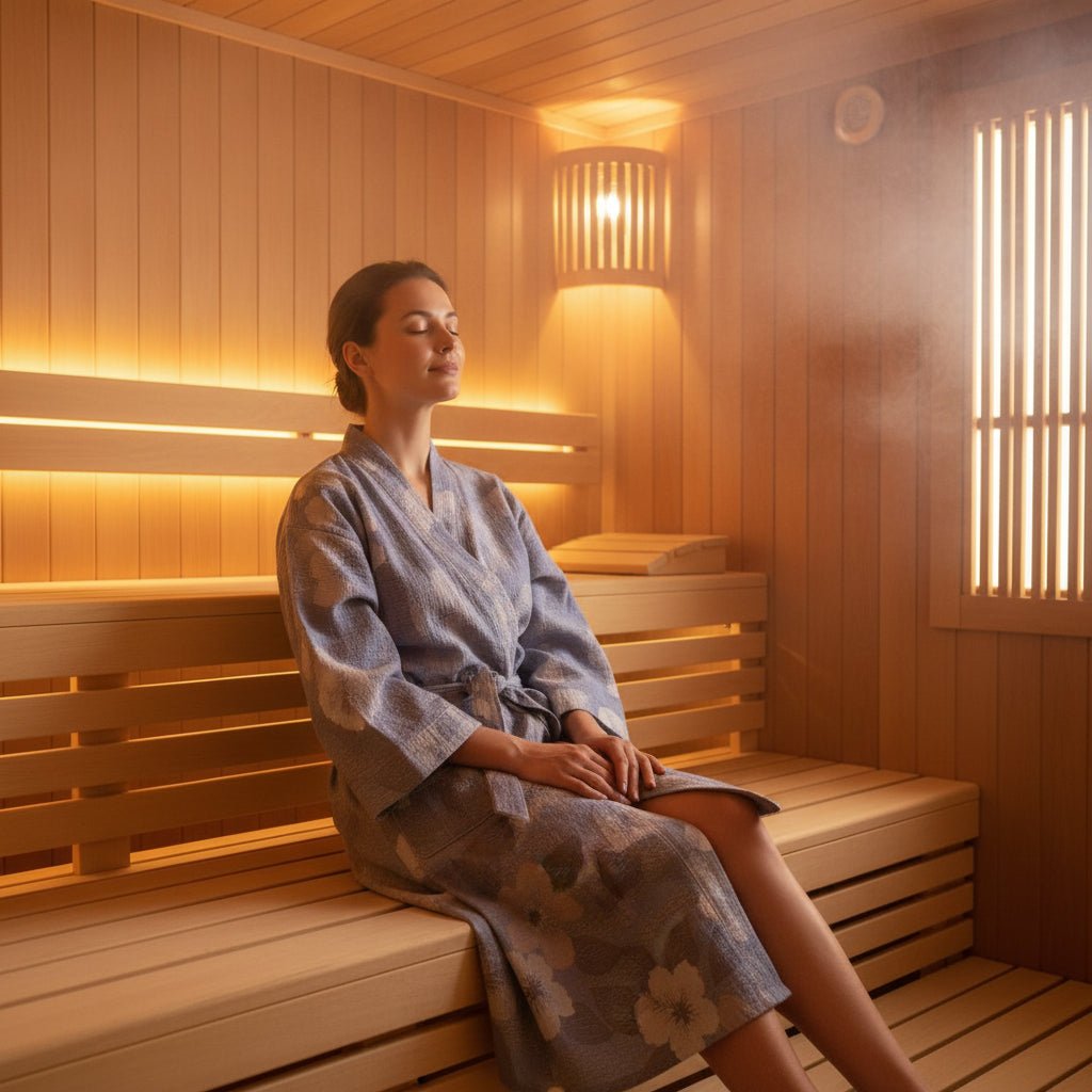 KIMONARA – Kimono-bañador de algodón orgánico para comodidad diaria transpirable