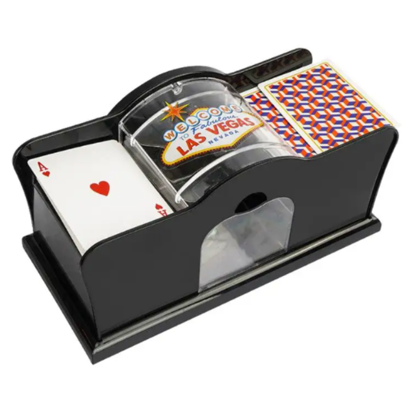 Mezcla tus cartas sin esfuerzo, con un solo gesto