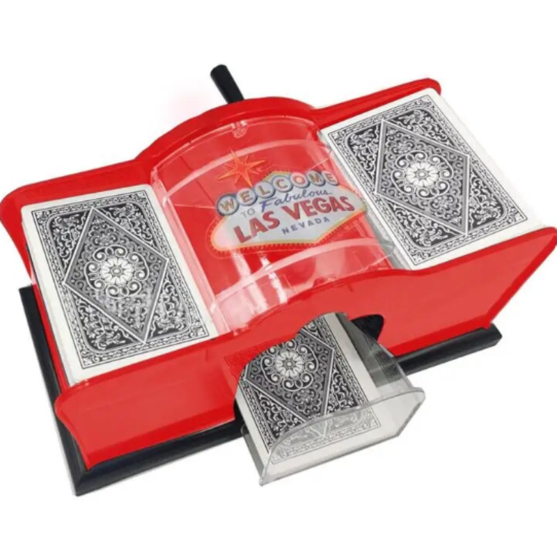 Mezcla tus cartas sin esfuerzo, con un solo gesto