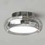 Dovira | Lámpara de techo LED de vidrio