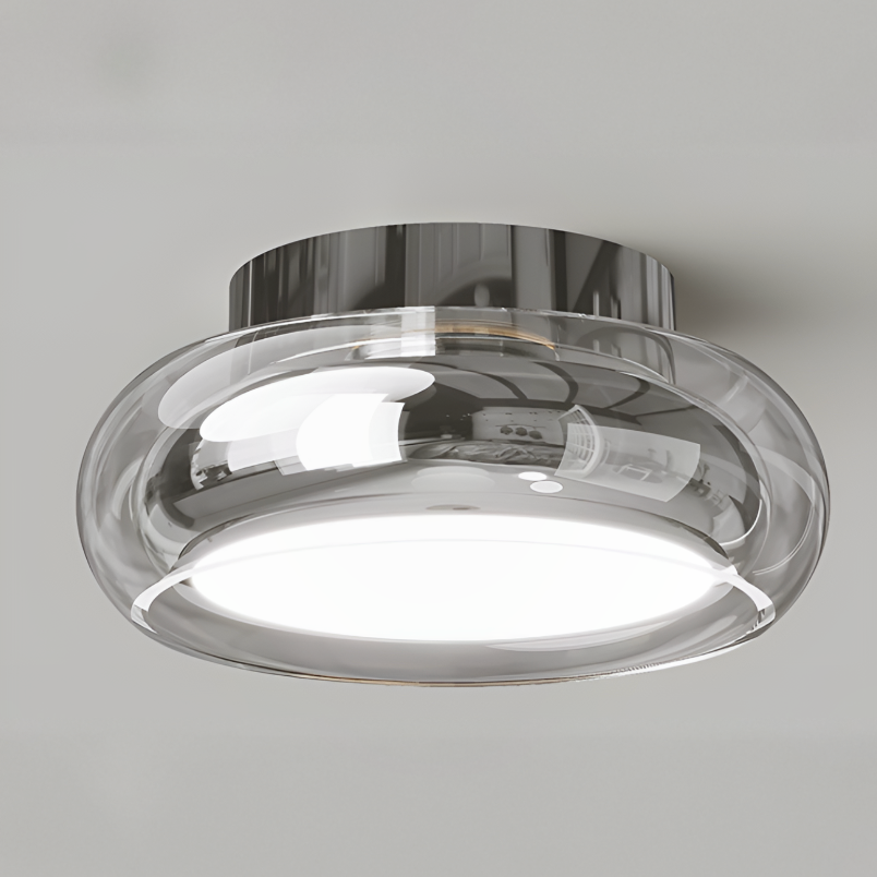 Dovira | Lámpara de techo LED de vidrio