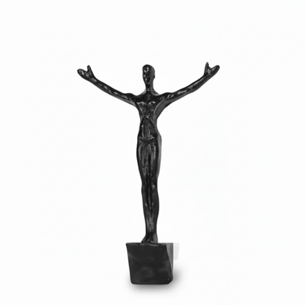 MONORA – Escultura de pared escaladora hecha a mano de resina