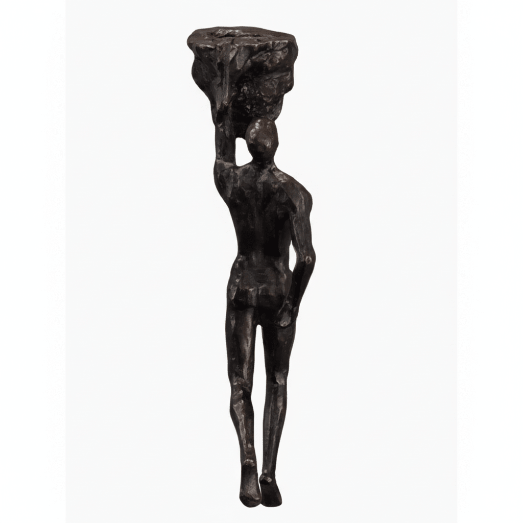 MONORA – Escultura de pared escaladora hecha a mano de resina