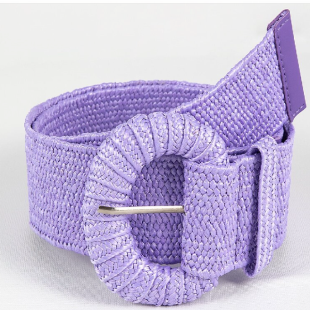 Cinturón Ancho Trenzado para Mujeres – Cinturón de Verano Retro y a la Moda