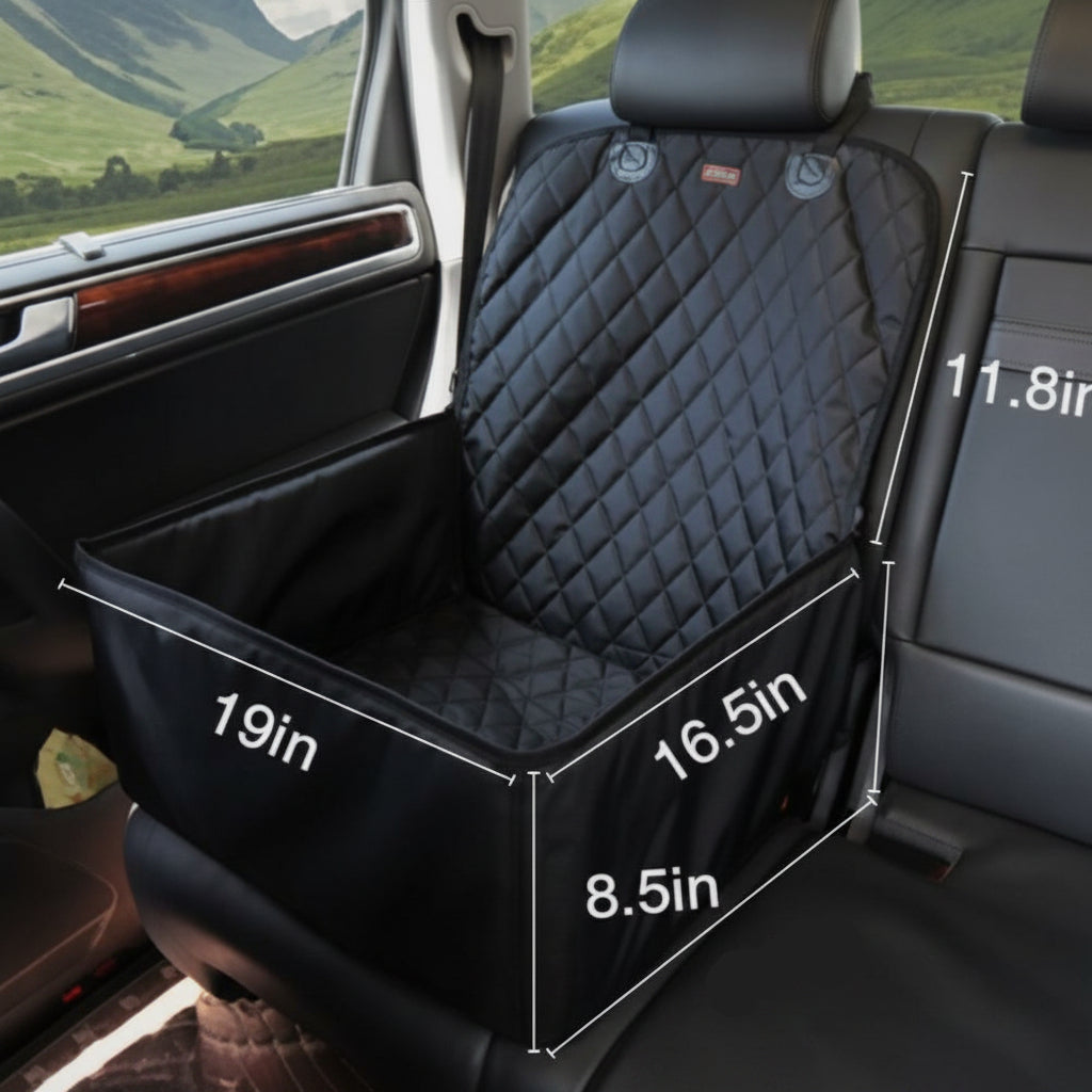 FURTRAVEL - Protector de Asiento para Perros de Coche de Alta Resistencia para Mascotas