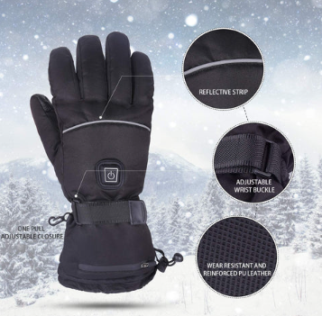2 Pares de Guantes Calefaccionados