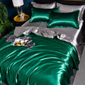 Lisslune | Ropa de Cama de Satén Sólido Premium