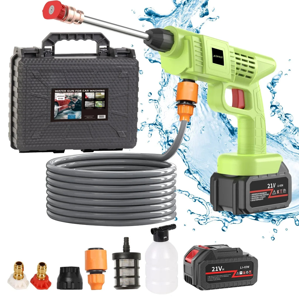 PowerWash Pistola de Lavado a Presión Inalámbrica – Potente y Compacta