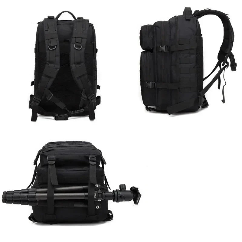 TrailPro Mochila Táctica Commando 30L+ Mochila para Acampar, Pescar y Cazar