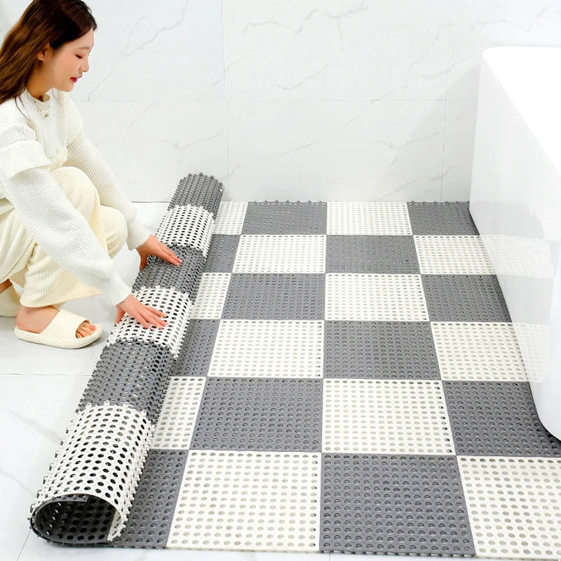 BowLift | GripDrop – Alfombrilla Antideslizante para Ducha | Alfombrilla de Baño Segura, Elegante y Resistente al Moho