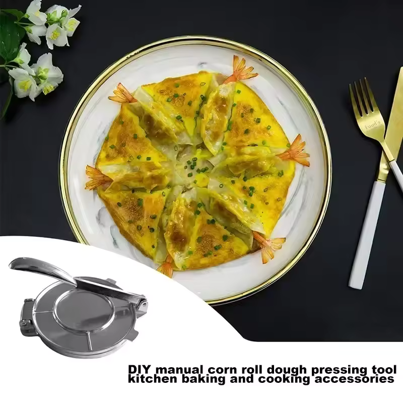 Prensa de tortilla casera – Resultados rápidos, prácticos y perfectamente consistentes